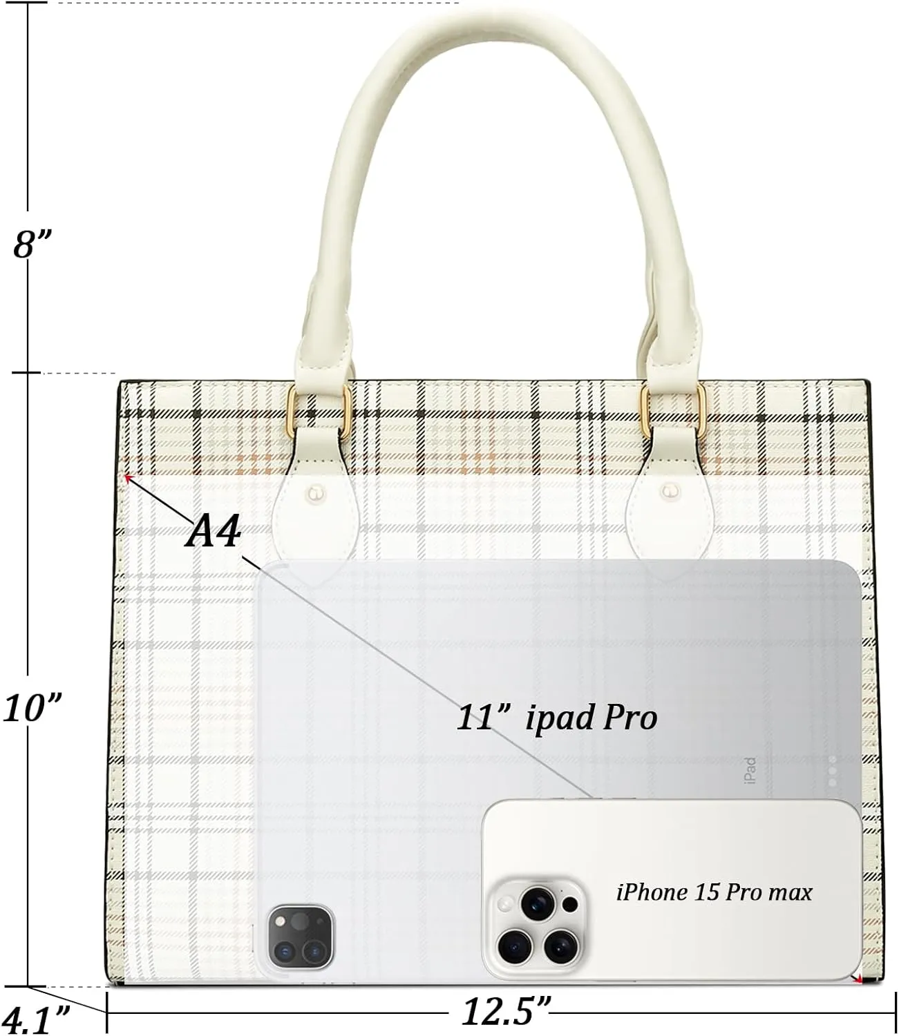 KKXIU Purses and Handbags for Women Vegan Leather Tote Shoulder Bag Ladies Top Handle Satchel with Coin Purse