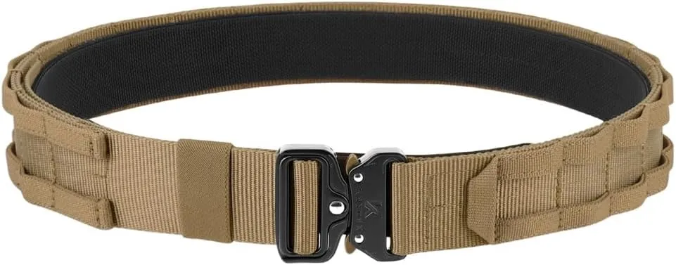KRYDEX Quick Release Rigger MOLLE Belt 1.75 Inch Inner & Outer Tactical Heavy Duty Belt