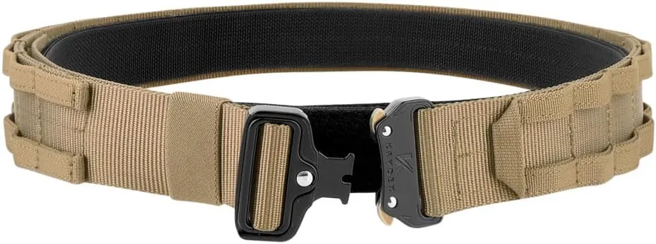 KRYDEX Quick Release Rigger MOLLE Belt 1.75 Inch Inner & Outer Tactical Heavy Duty Belt