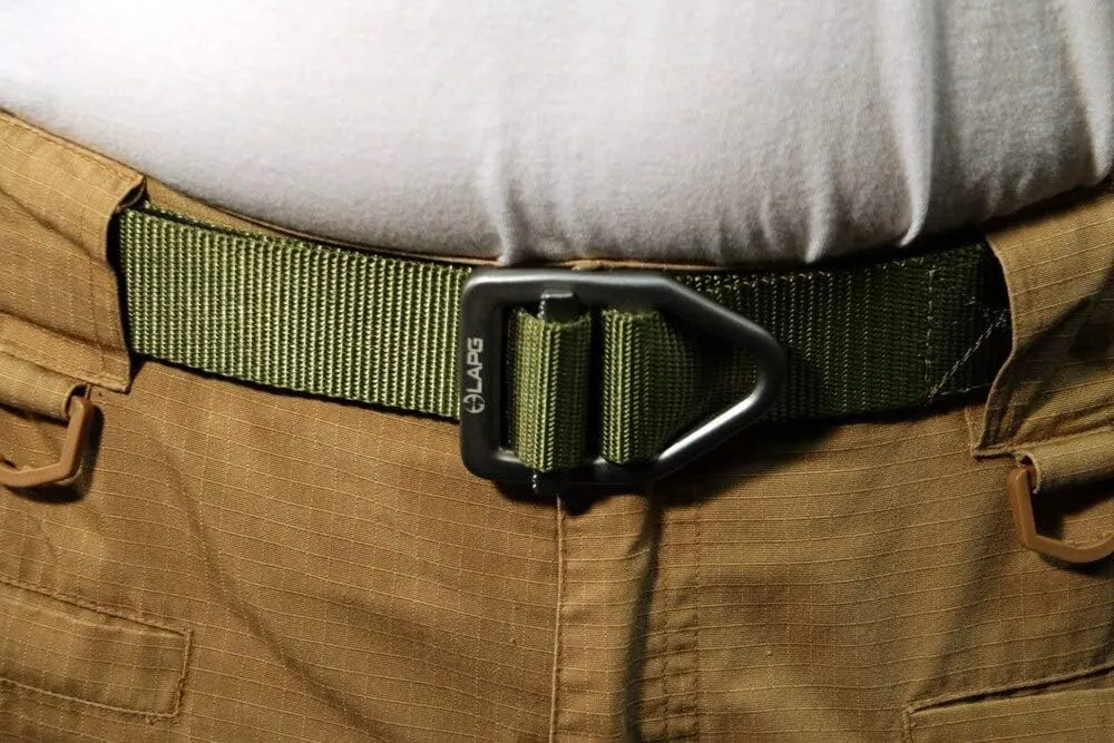 LA Police Gear Heavy Duty 1.5 Inch Tactical Rigger's Belt, Men's Tactical Belt, Women's Military Belt