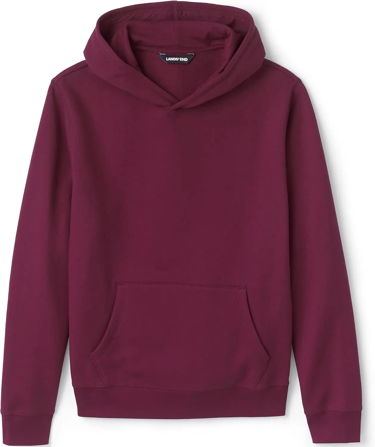 Lands' End School Uniform Adult Hooded Pullover Sweatshirt