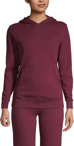 Lands' End School Uniform Adult Hooded Pullover Sweatshirt