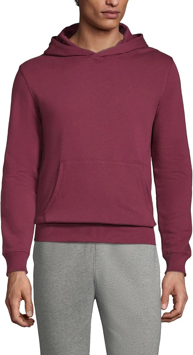 Lands' End School Uniform Adult Hooded Pullover Sweatshirt