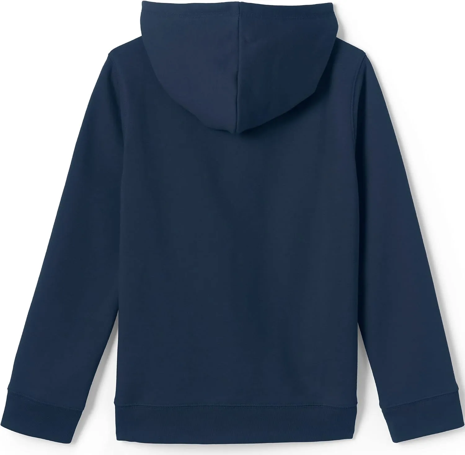 Lands' End School Uniform Adult Hooded Pullover Sweatshirt
