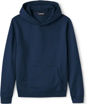 Lands' End School Uniform Adult Hooded Pullover Sweatshirt