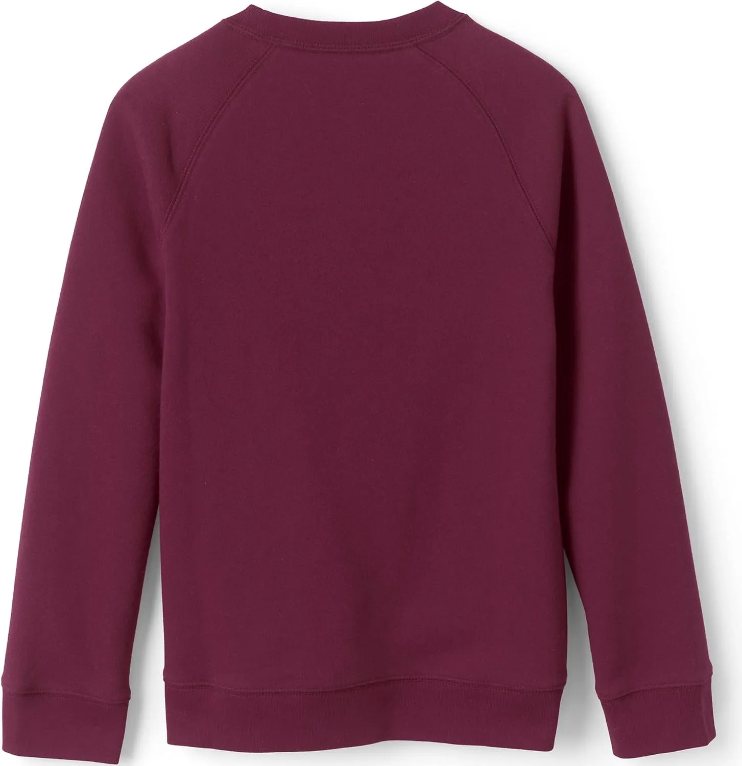 Lands' End School Uniform Adult Long Sleeve Crewneck Sweatshirt