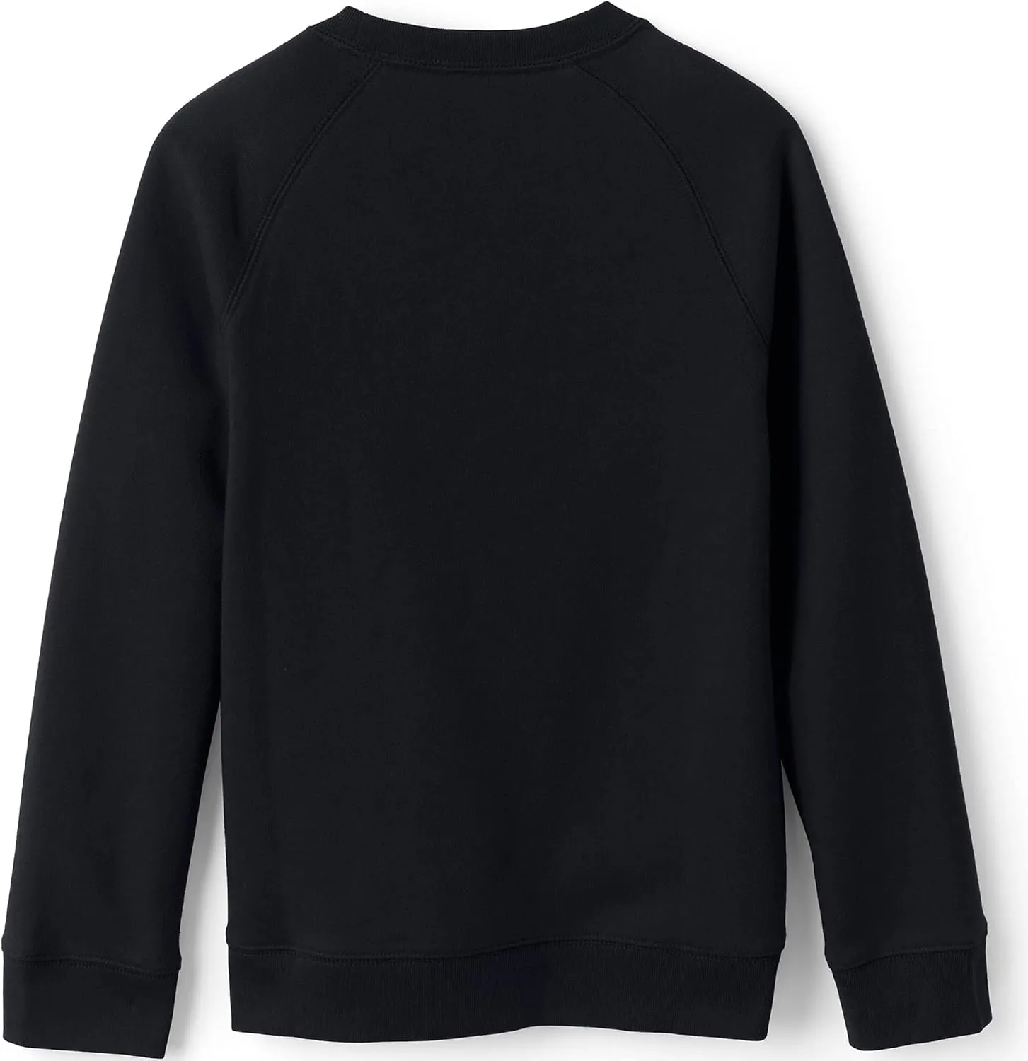 Lands' End School Uniform Adult Long Sleeve Crewneck Sweatshirt