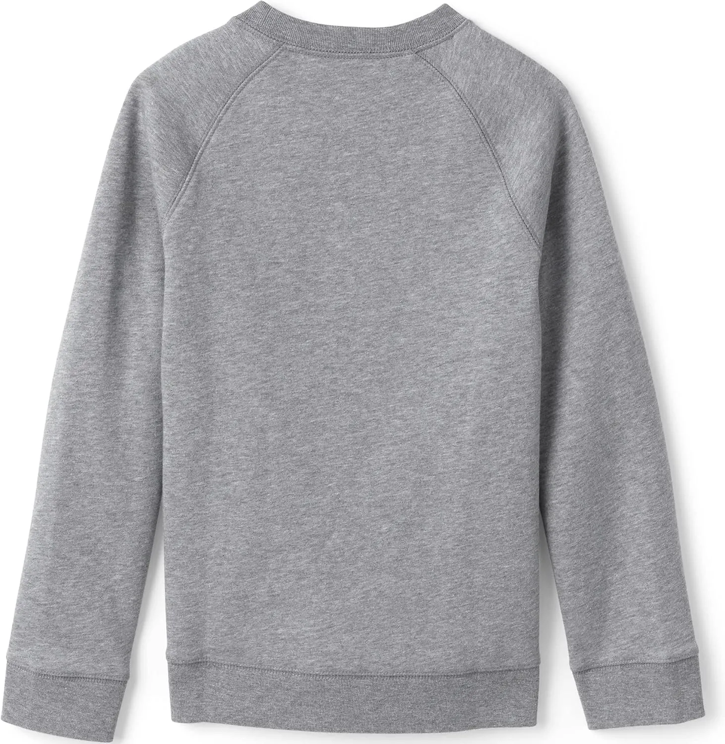Lands' End School Uniform Adult Long Sleeve Crewneck Sweatshirt