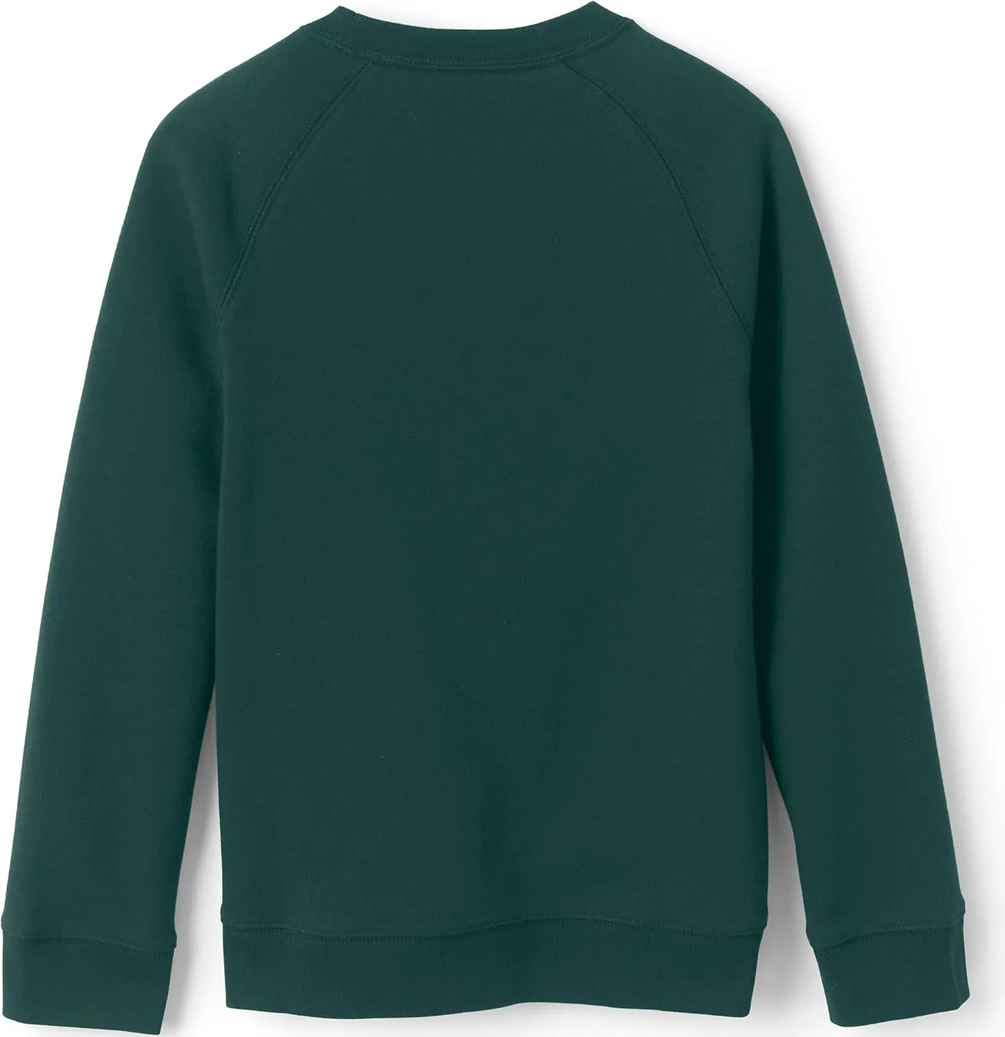 Lands' End School Uniform Adult Long Sleeve Crewneck Sweatshirt