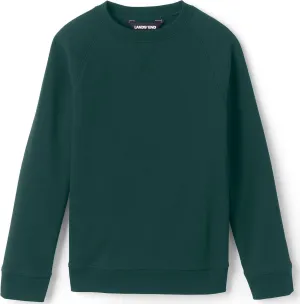 Lands' End School Uniform Kids Crew Sweatshirt