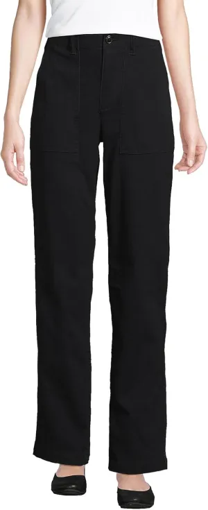 Lands' End Women's High Rise Chino Utility Pants