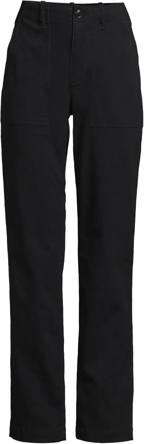 Lands' End Women's High Rise Chino Utility Pants