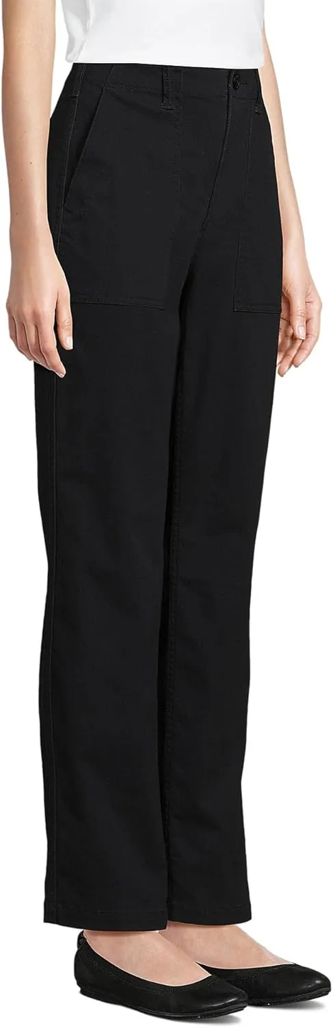 Lands' End Women's High Rise Chino Utility Pants