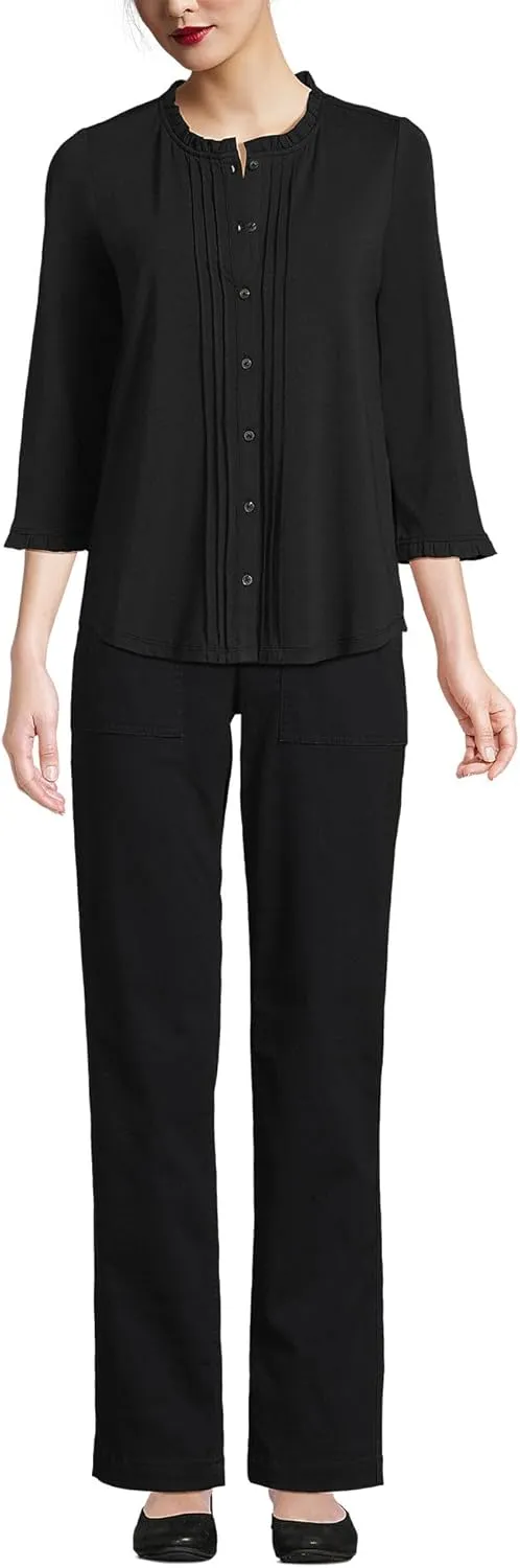 Lands' End Women's High Rise Chino Utility Pants