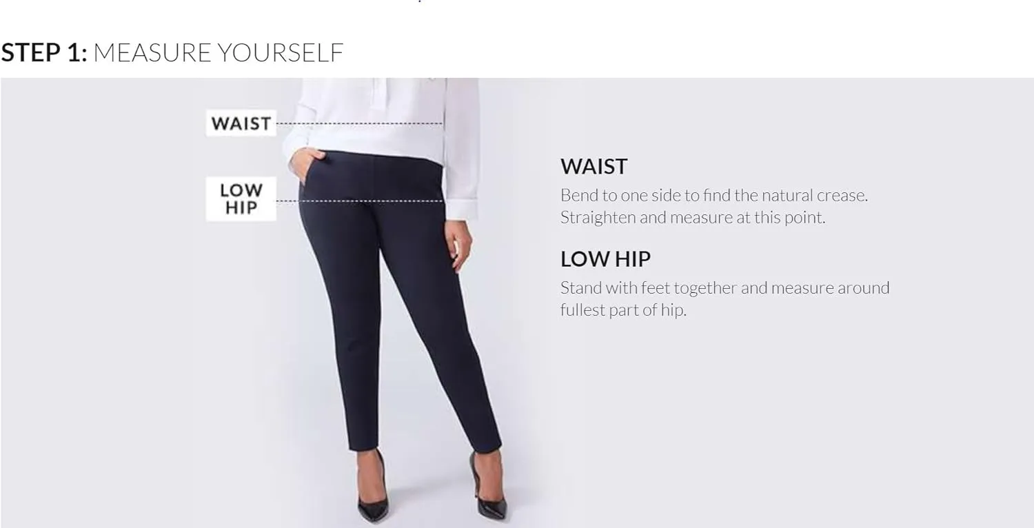 Lane Bryant Birch Embroidered Utility Ankle Pants