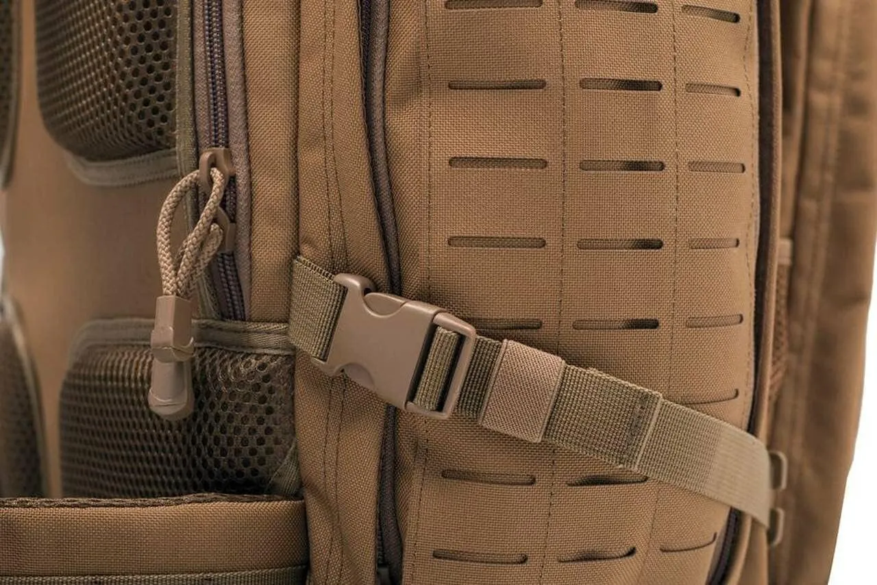 LAPG Atlas 72 Hour Tactical Backpack for Men & Women, Large Bug Out Bag with MOLLE System, Hiking Hunting Combat Backpack, Coyote