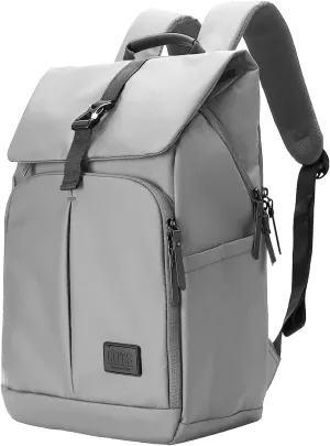 Laptop Backpack, 15.6 Inch Business Travel Fashion Casual Daypack for Men&Women (Grey)