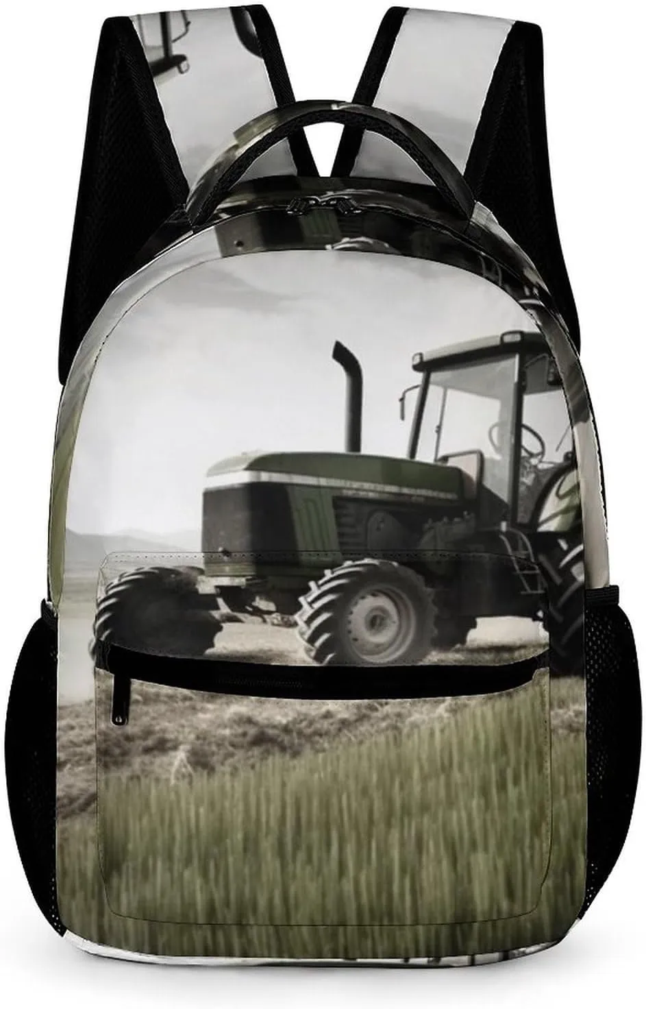 Laptop Backpack for Travel Daypack Computer Bag Work Tractor Agriculture Tranquil Back Pack Nurse Bag for Hiking