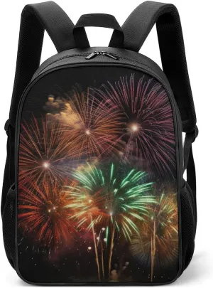 Laptop Backpack for Travel Daypack Splendid Fireworks Computer Bag Work Back Pack Laptop Bag Casual Nurse Bag