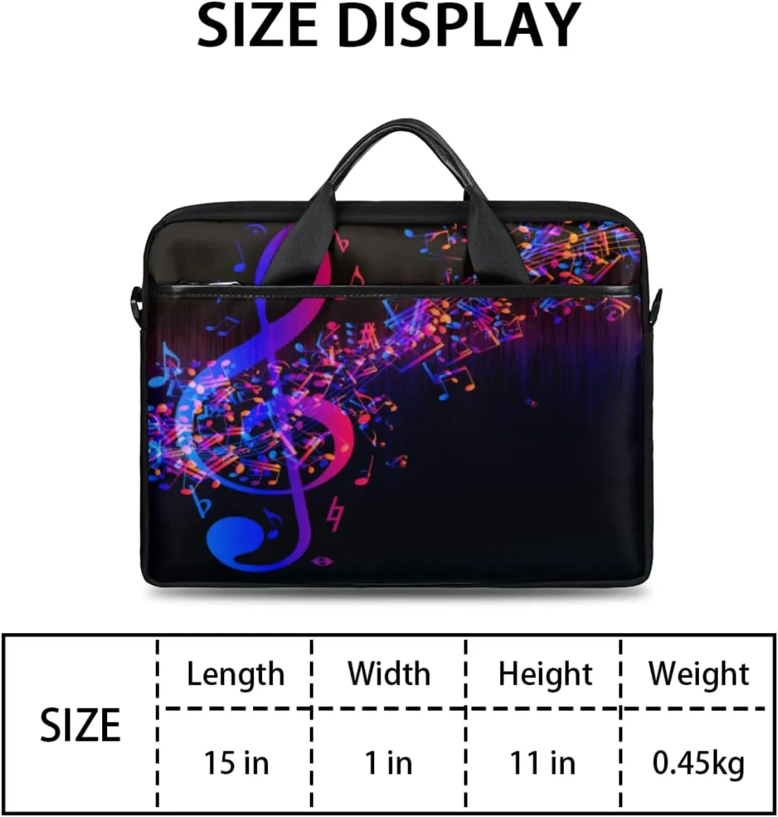 Laptop Bag Case Shoulder Messenger Carrying Bag 13 14 15 Inch Waterproof Computer Sleeve Cover