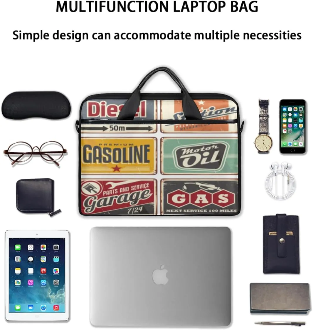 Laptop Bag Case Shoulder Messenger Carrying Bag 13 14 15 Inch Waterproof Computer Sleeve Cover