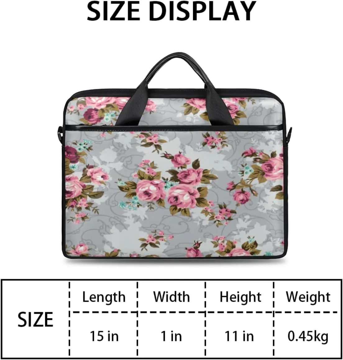 Laptop Bag Case Shoulder Messenger Carrying Bag 13 14 15 Inch Waterproof Computer Sleeve Cover