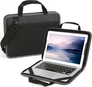 Laptop Case Sleeve 15.6 inch,15-16 inch Shockproof Computer Cover for HP,Laptop Bag for ASUS Acer Aspire 15,HP Pavilion/Envy 15,Dell Inspiron/Latitude 15,Lenovo IdeaPad 15,ASUS ZenBook(Black)