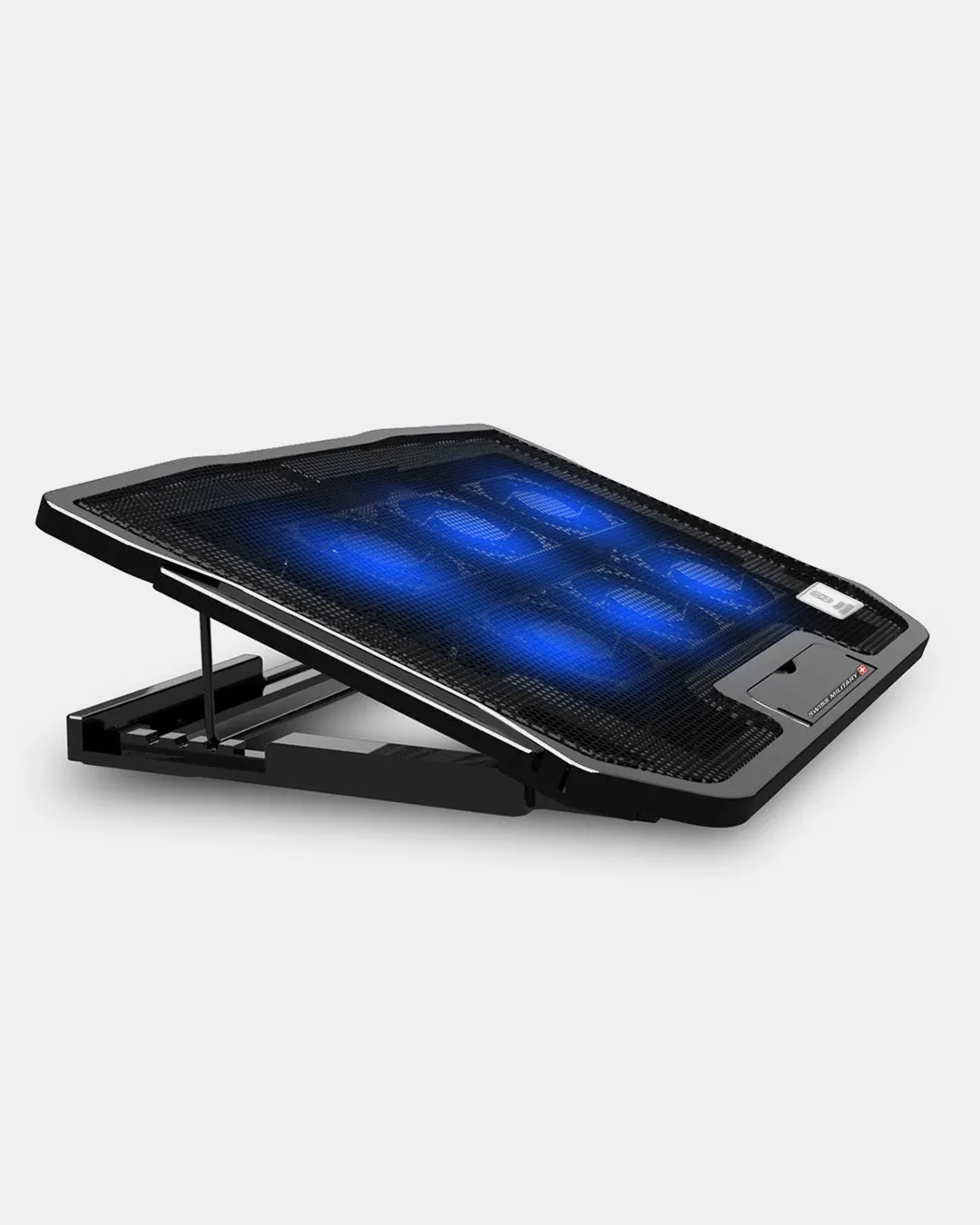 Laptop Cooling Pad With 6 Inbuilt Fans & 2 USB Ports, Black | LCF01