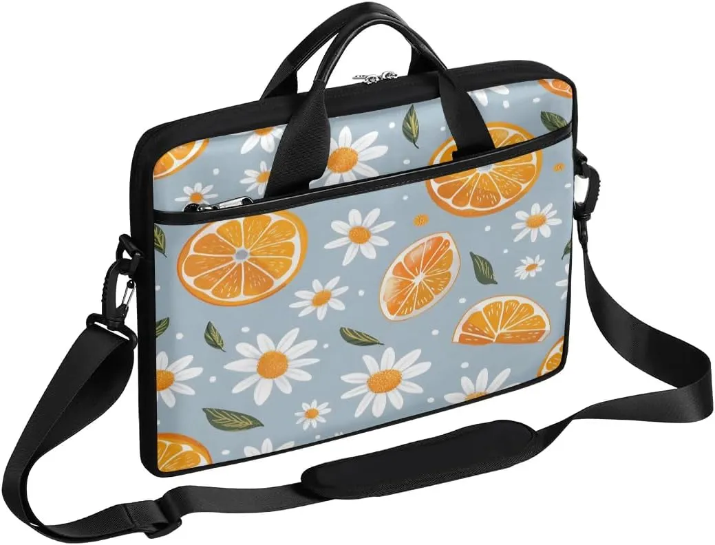 Laptop Shoulder Bag Computer Bag 13-15 Inches Laptop Carrying Case with Shoulder Strap for Women Men