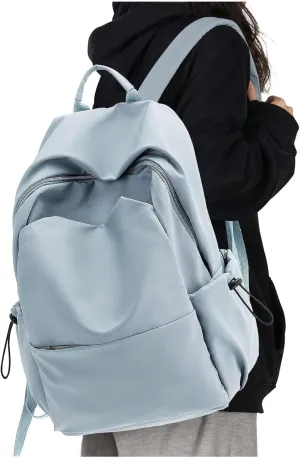 Large Blue Backpack for Men Women, Teenage Girls' Backpack Middle School Students Bookbag Outdoor Daypack, Mochilas para Niñas Adolescentes Back to School Travel Gifts