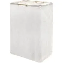 Large capacity  Laundry Hampers with bamboo Handles