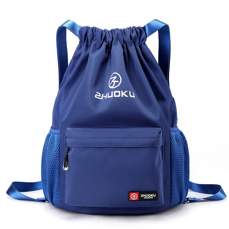 Large Capacity Oxford Cloth Drawstring Rope Backpacks