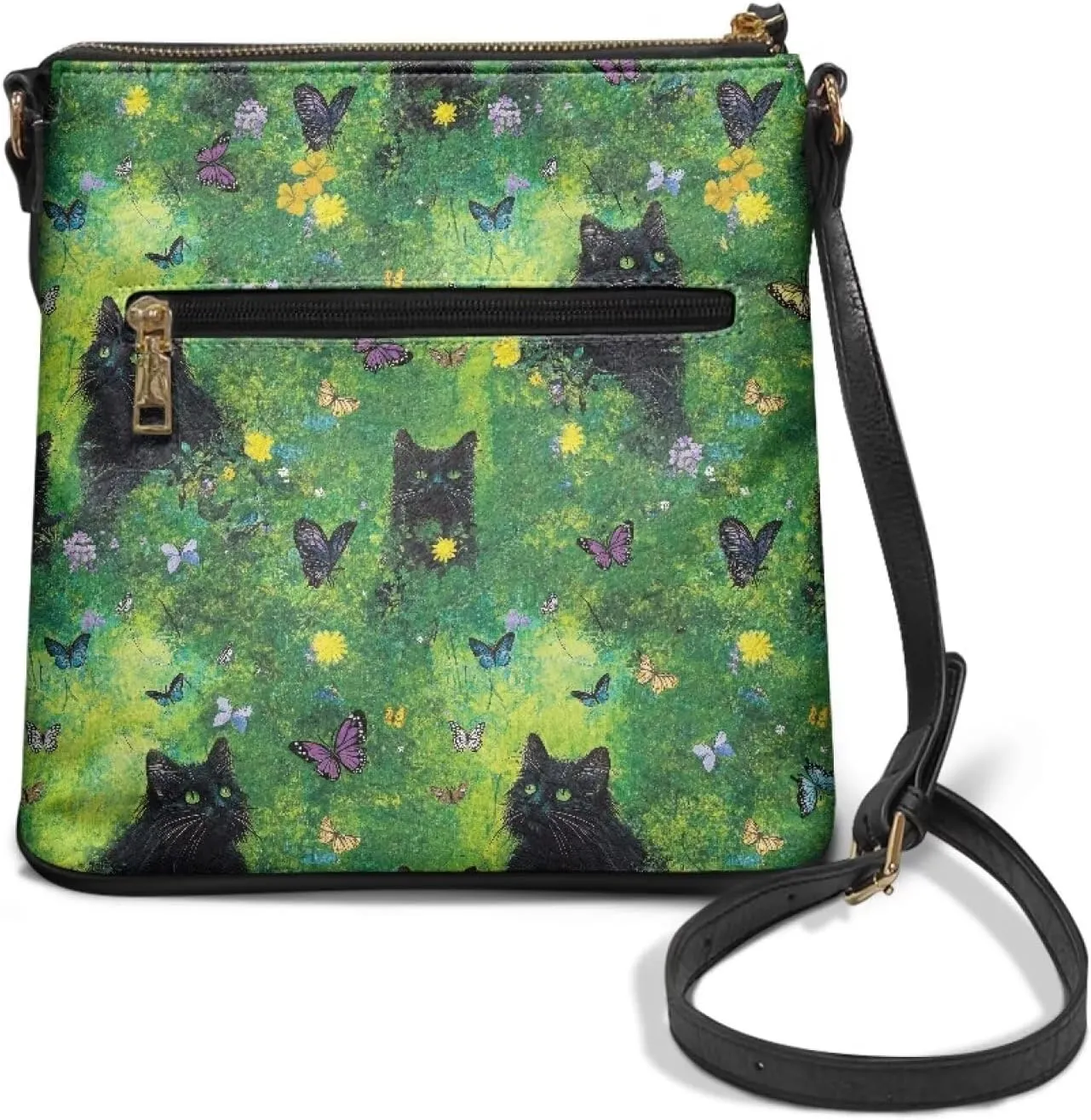 Leather Purses for Women, Leather Hobo Bags for Women Vintage Travel Sling Purse Multi Pockets Shoulder Bag