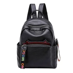 Leather Vintage Backpack For Woman (Various Colors)