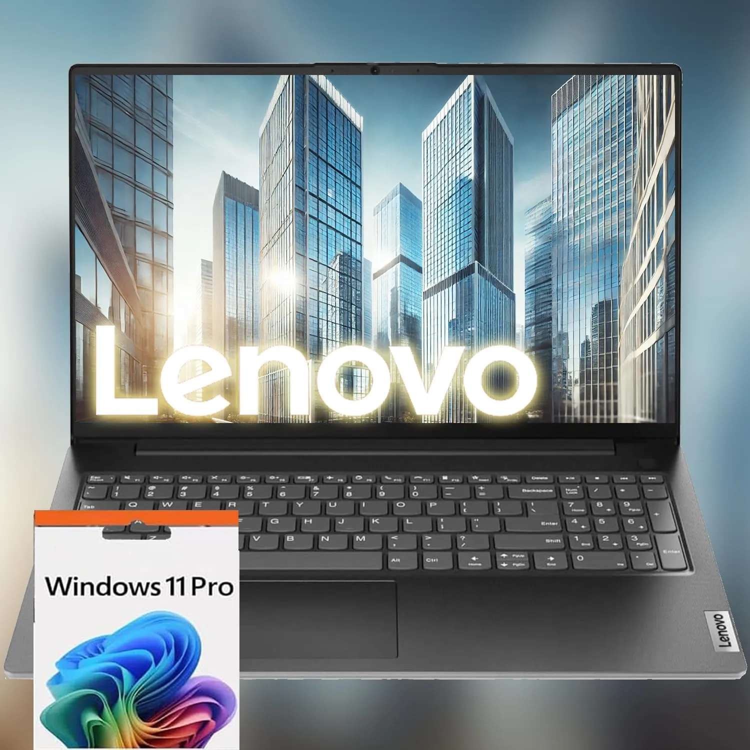 Lenovo 2025 V15 Laptop, 15.6" FHD Display, Multi-cores AMD Ryzen 5 Processor (Beats i7-1165G7), 16GB DDR5 RAM, 1TB SSD, HDMI, RJ45, Numeric Keypad, Wi-Fi, Windows 11 Pro, Black (Renewed)