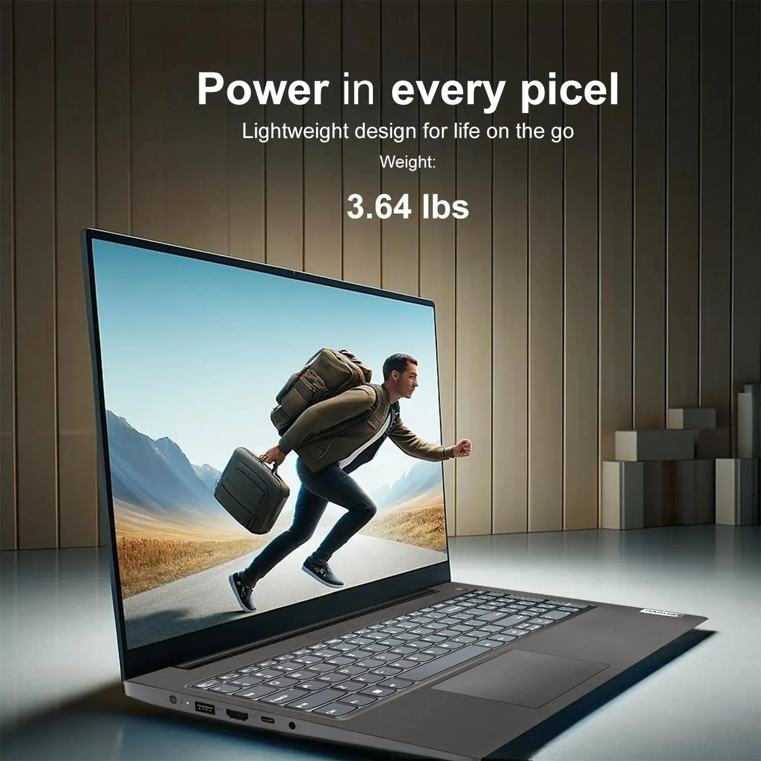 Lenovo 2025 V15 Laptop, 15.6" FHD Display, Multi-cores AMD Ryzen 5 Processor (Beats i7-1165G7), 16GB DDR5 RAM, 1TB SSD, HDMI, RJ45, Numeric Keypad, Wi-Fi, Windows 11 Pro, Black (Renewed)