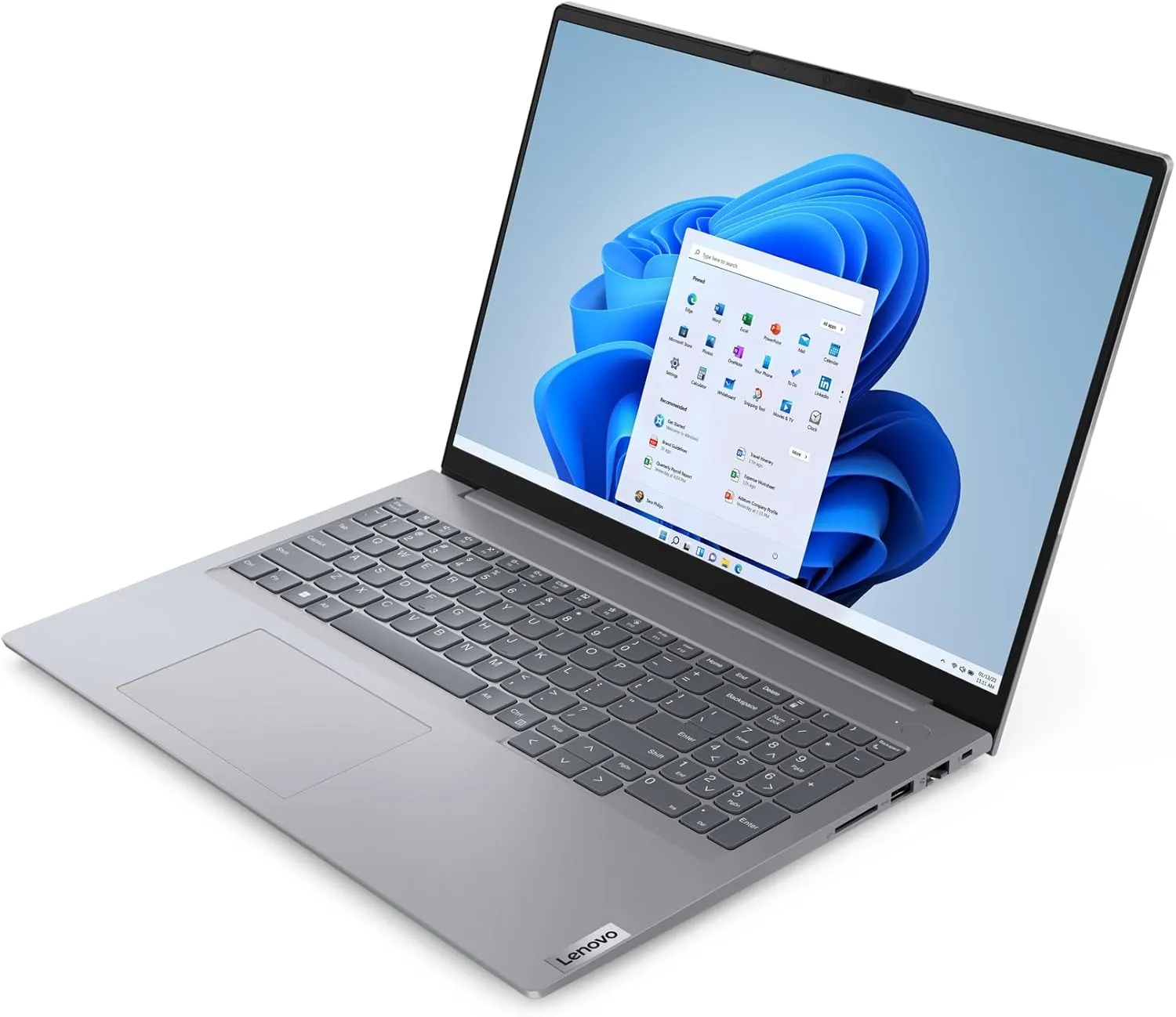 Lenovo ThinkBook 16 G6 16" FHD  Laptop Computer, Hexa-Core AMD Ryzen 5 7430U (Beat i7-1355U), 32GB DDR4 RAM, 1TB PCIe SSD, WiFi 6, Bluetooth 5.3, Fingerprint Reader, Windows 11 Pro, AZ-XUT