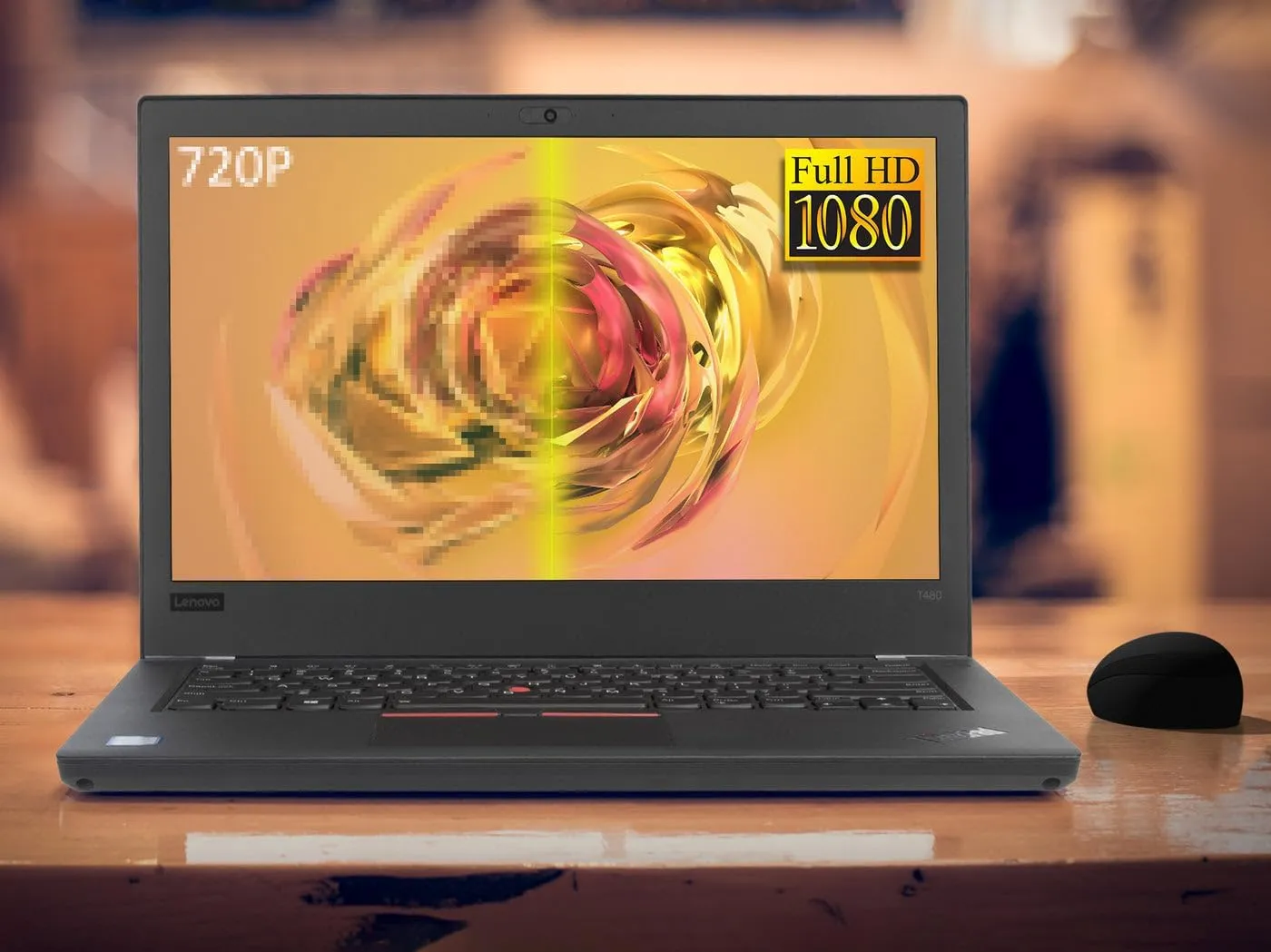Lenovo ThinkPad T480 14” FHD Business Laptop Intel Core i5-8350U 1.7GHz, 16GB RAM, 512GB SSD, Windows 10 Pro 64Bit,HDMI,CAM,Webcam,SD Card Reader(Renewed)