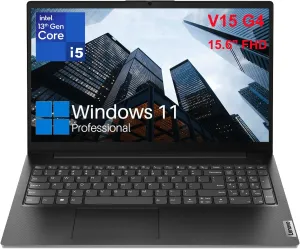 Lenovo V15 G4 15.6" FHD Business Laptop Computer, 13th Gen Intel Octa-Core i5-13420H up to 4.6GHz (Beat i7-1355U), 16GB DDR4 RAM, 512GB PCIe SSD, WiFi, Bluetooth 5.2, RJ-45, Windows 11 Pro, Befectoy