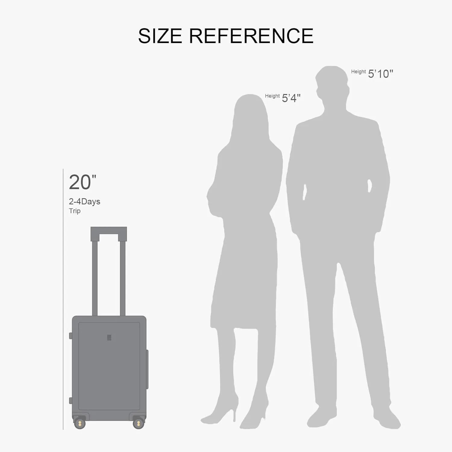 LEVEL8 Pink Suitcase with Spinner Wheels, Carry on Luggage Airline Approved, Suitcase for women Men, Lightweight Luminous Textured, Tsa Lock, 20 Inch