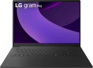 LG gram Pro 16-inch Lightweight Laptop Computer, Intel Evo Edition Powered by Intel Core Ultra7 258V Processor, Copilot  Windows 11 Home, 16GB RAM, 1TB SSD - Metal Gray