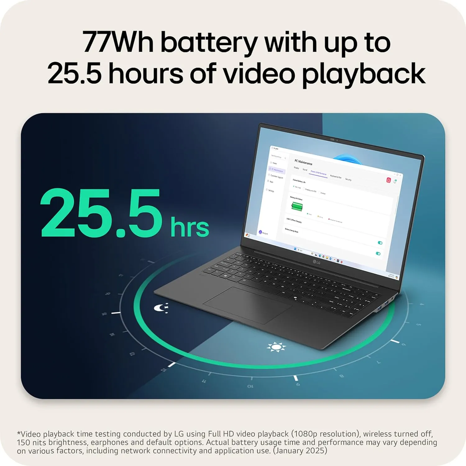 LG gram Pro 16-inch Lightweight Laptop Computer, Intel Evo Edition Powered by Intel Core Ultra7 258V Processor, Copilot  Windows 11 Home, 16GB RAM, 1TB SSD - Metal Gray