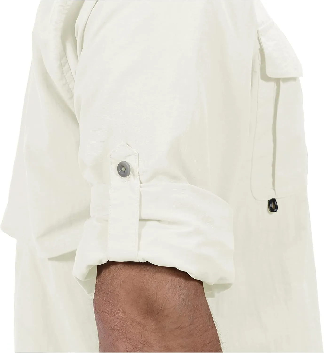 Little Donkey Andy Men's UPF 50  UV Protection Shirt, Short Sleeve Fishing Shirt, Breathable and Fast Dry