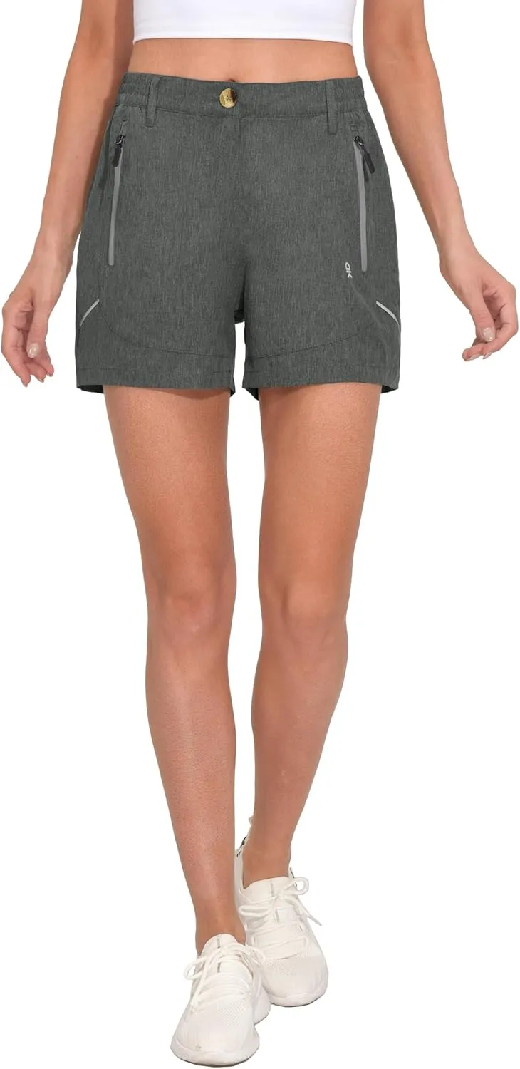 Little Donkey Andy Women's 3.5 Inches Lightweight Stretch Quick Dry Shorts for Running Hiking Golf