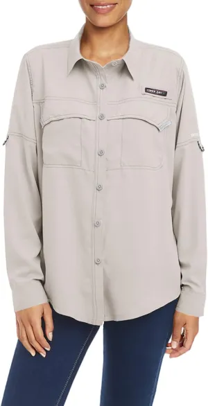 Little Donkey Andy Women's UPF 50  UV Protection Shirt, Long Sleeve Fishing Shirt, Breathable and Fast Dry