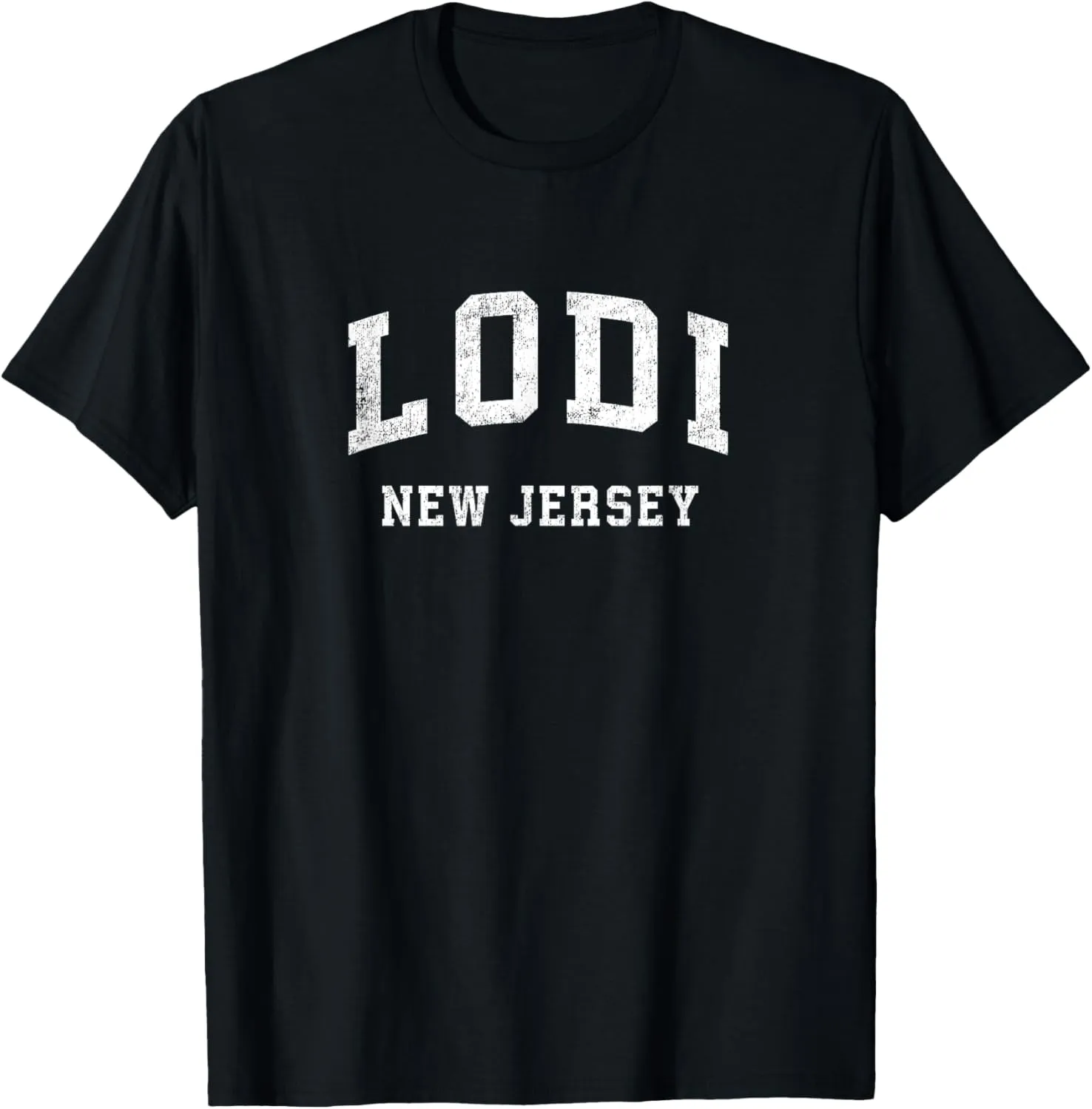 Lodi New Jersey NJ Vintage Athletic Sports Design T-Shirt