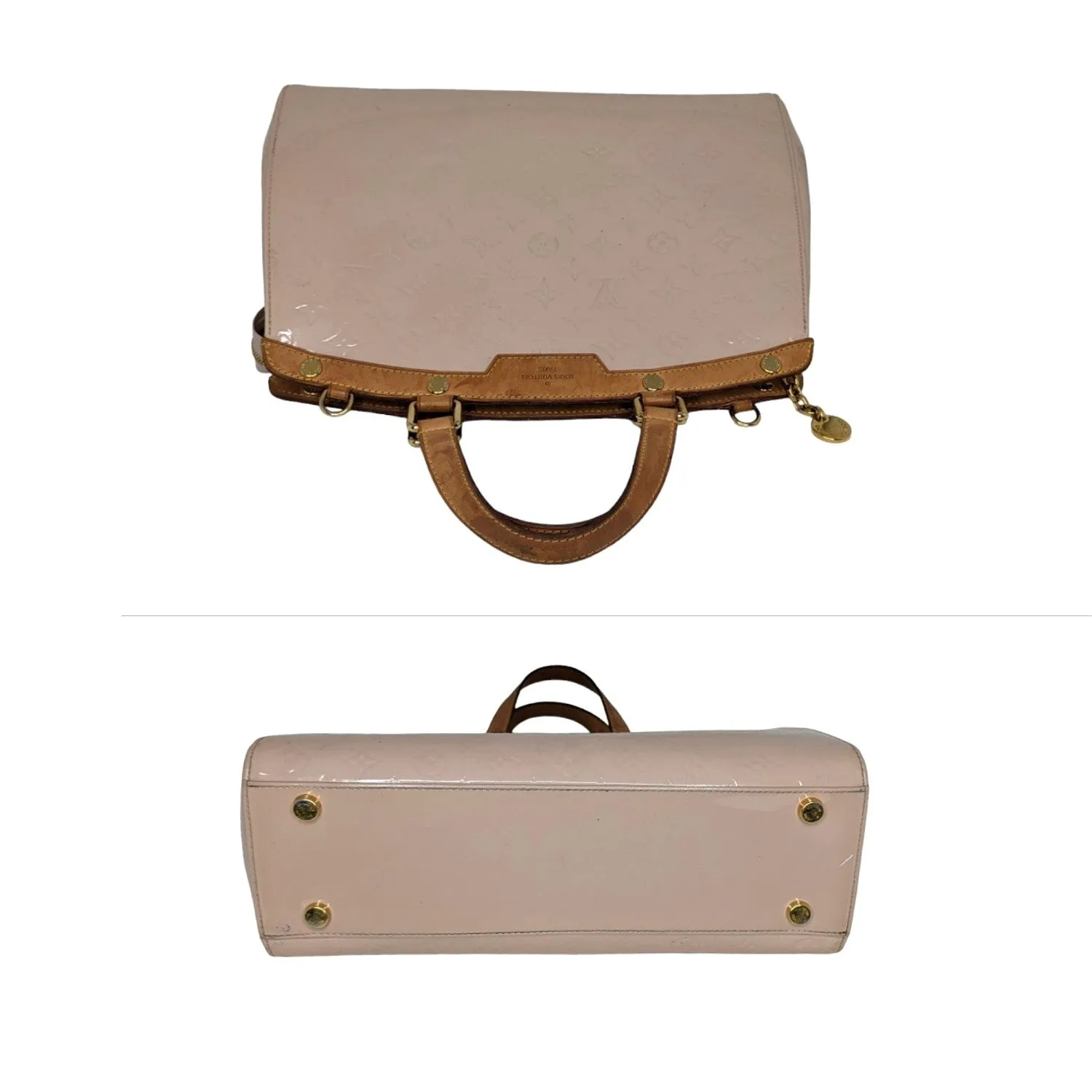 Louis Vuitton 2013 Monogram Vernis Brea GM Satchel