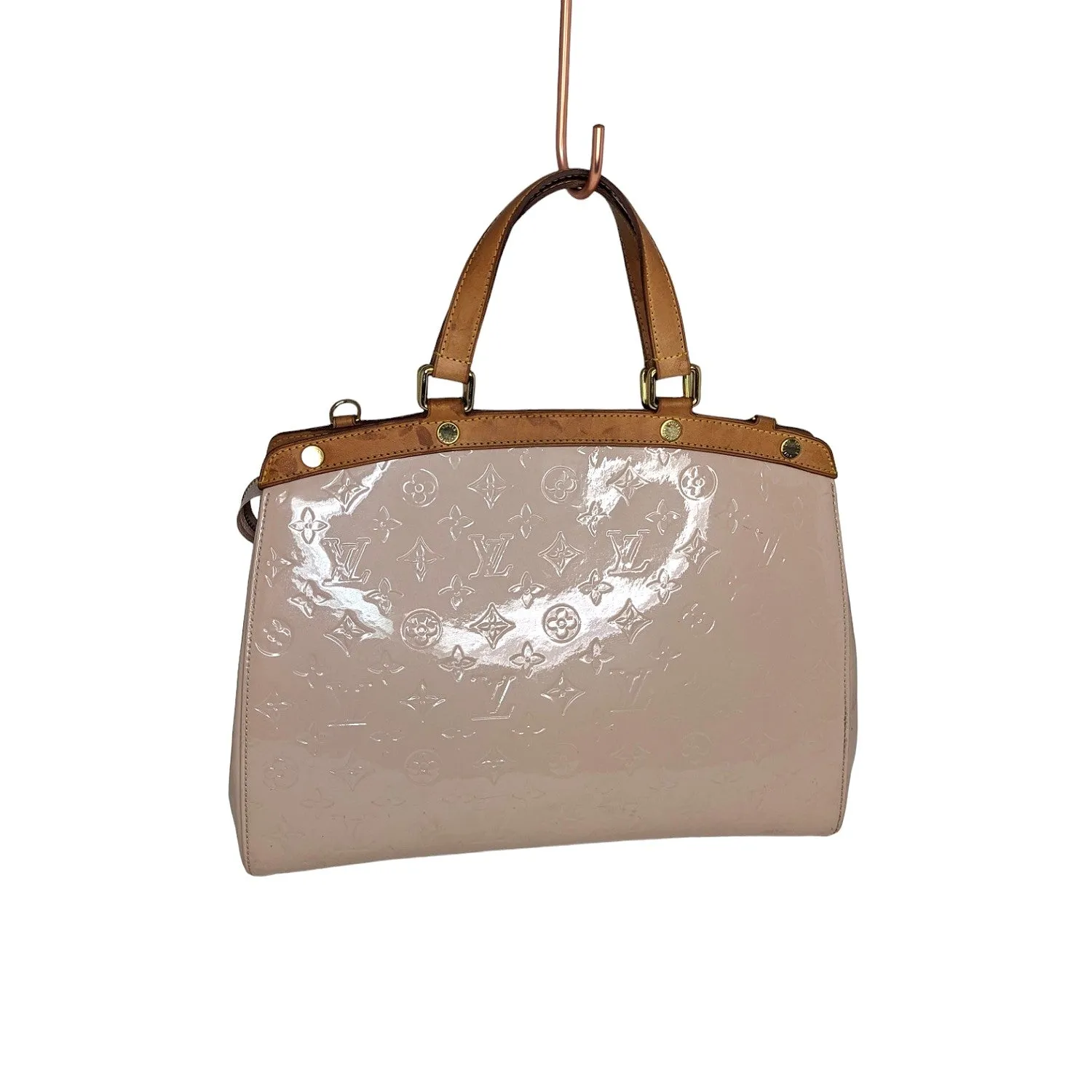 Louis Vuitton 2013 Monogram Vernis Brea GM Satchel