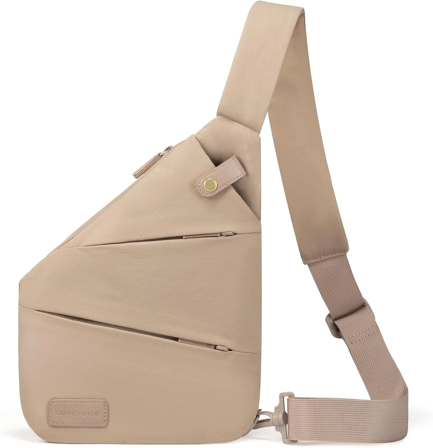 LOVEVOOK Anti Theft Crossbody Bag, Travel Sling Bag for Women and Men, Chest Shoulder Bag