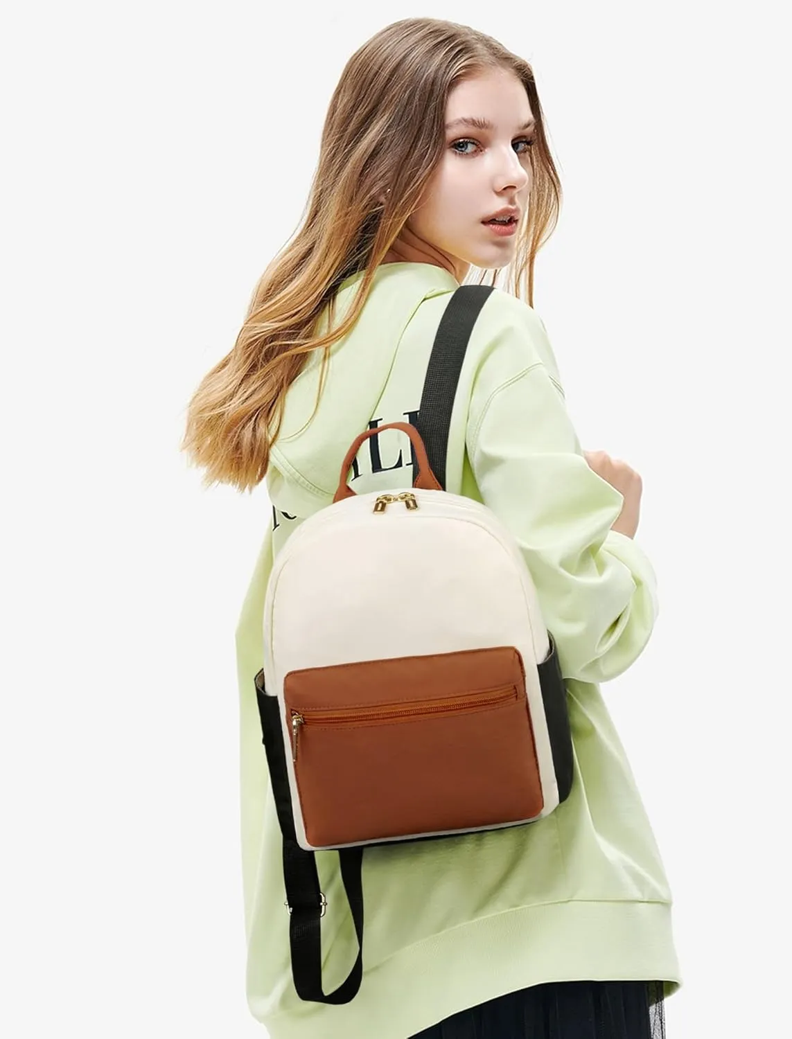 LOVEVOOK Mini Backpack for Women Light Weight Small Waterproof Backpack Purses Daily Backpack…